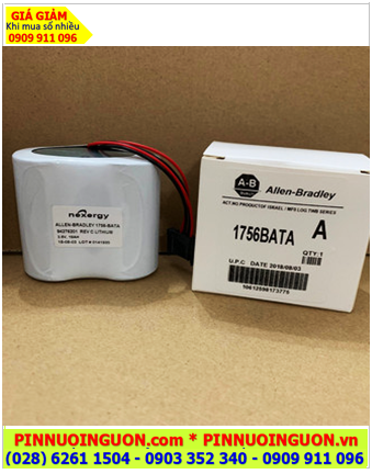 Pin Allen Bradley AB1756-BATA; Pin nuôi nguồn Allen Bradley AB1756-BATA lithium 3.6v chính hãng, Xuất xứ Israel